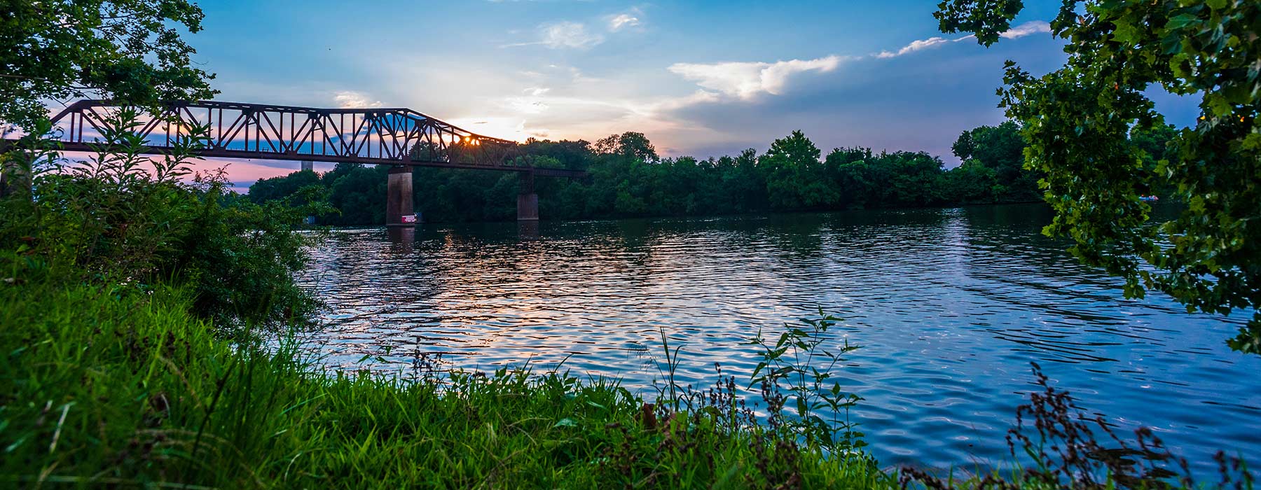 railroad bridge over the Black Warrior River